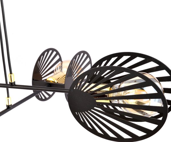 Emibig modern skandináv függeszték playa fekete emi1146/4