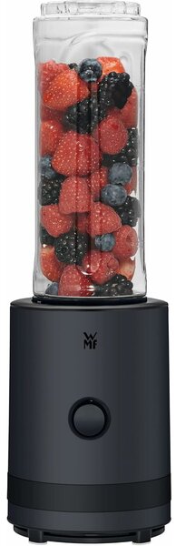 WMF Küchenminis Smoothie-to-go Mini Turmixgép 0,6L / 300 Watt - Mély fekete