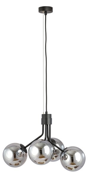Emibig modern függeszték nova fekete grafit emi1140/4