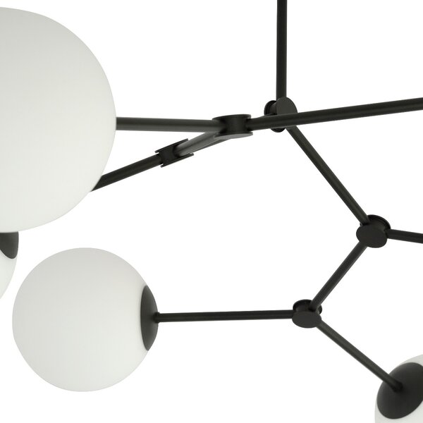 Emibig modern mennyezeti lámpa space fehér fekete emi1133/4