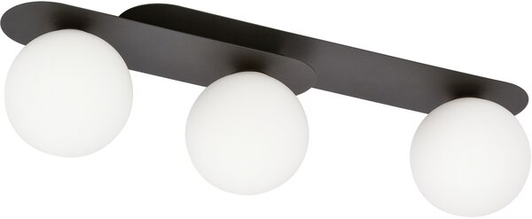 Emibig modern mennyezeti lámpa plaza fehér fekete emi1118/3