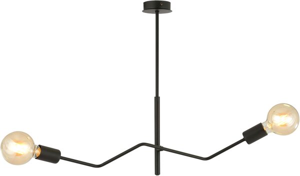 Emibig modern mennyezeti lámpa frix fekete emi1126/2