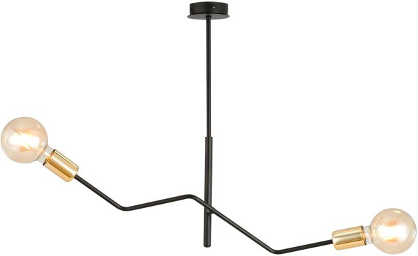 Emibig modern mennyezeti lámpa bolt fekete emi1125/2