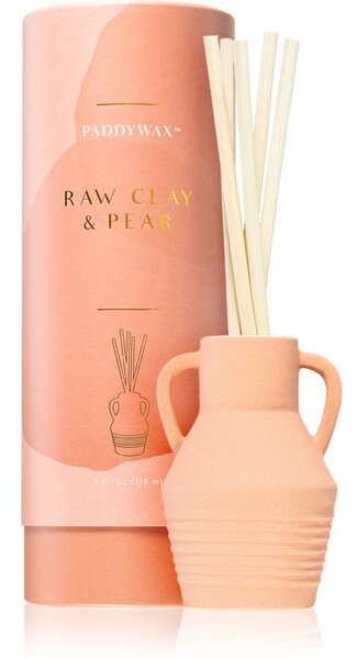 Paddywax Santorini Raw Clay & Pear aroma diffúzor töltelékkel 118 ml