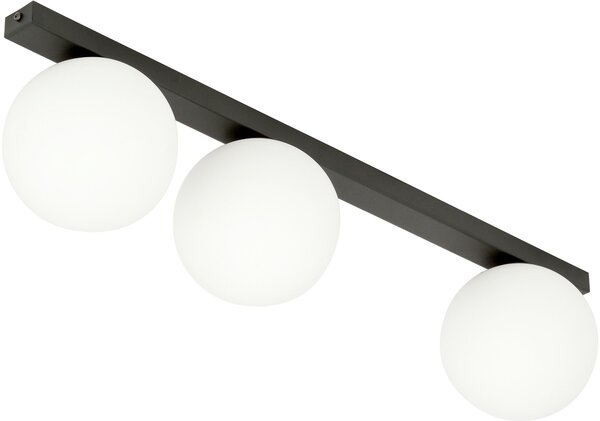 Emibig modern mennyezeti lámpa fit fehér fekete emi1124/3