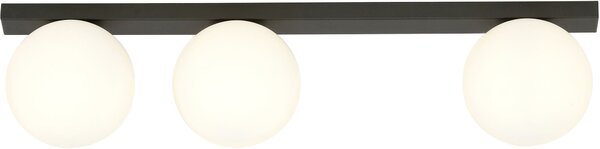 Emibig modern mennyezeti lámpa fit fehér fekete emi1124/3