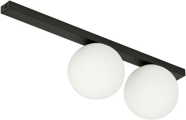 Emibig modern mennyezeti lámpa fit fehér fekete emi1124/2