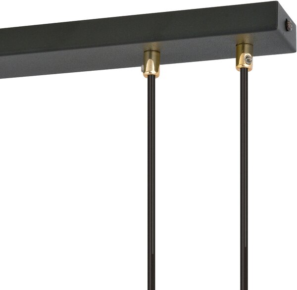 Emibig modern függeszték glam fehér fekete emi1112/4