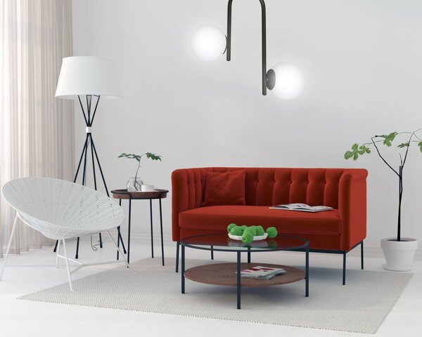 Emibig modern mennyezeti lámpa kalf fekete emi1030/2