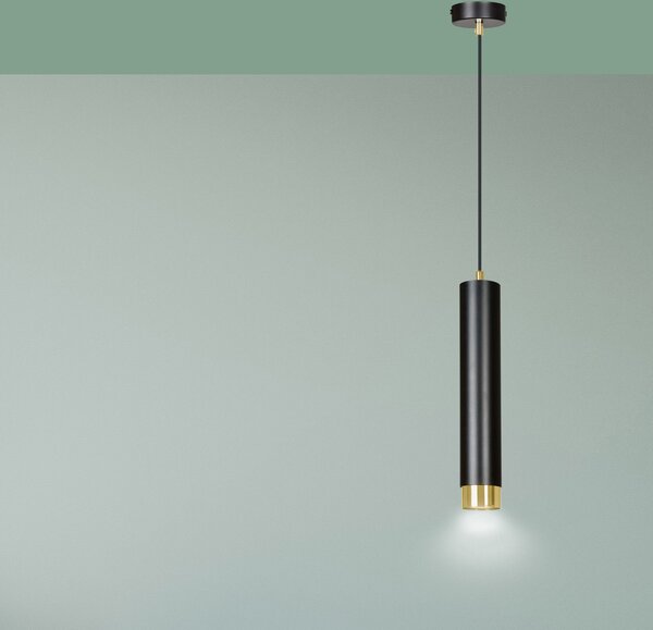 Emibig modern függeszték kibo fekete arany emi644/1