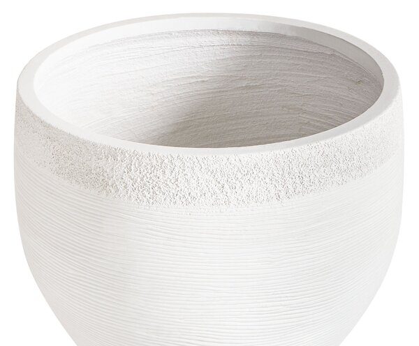 Virágcserép ZAKROS 38 cm Fehér