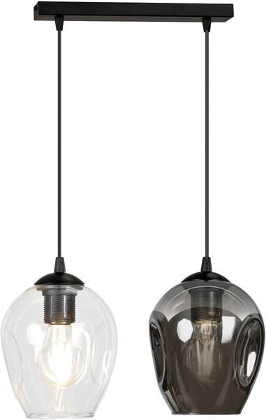 Emibig modern függeszték istar fekete emi682/2