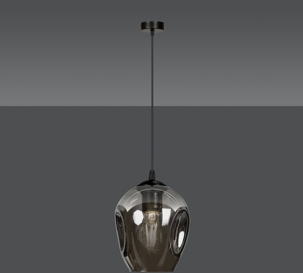 Emibig modern függeszték istar fekete grafit emi680/1