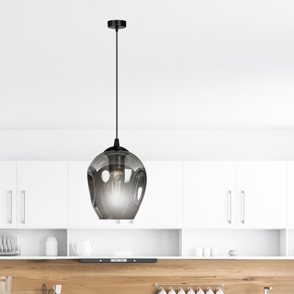 Emibig modern függeszték istar fekete grafit emi680/1