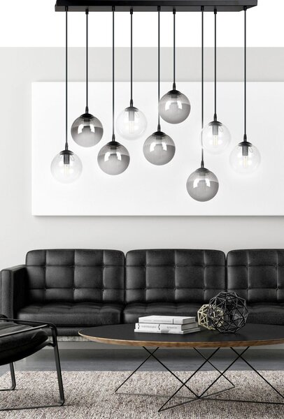 Emibig modern függeszték cosmo fekete emi714/9m2