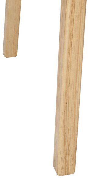 Étkezőszék kétdarabos szettben SMILEY Keményfa Világosbarna/szürke