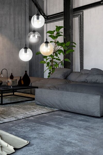 Emibig modern függeszték cosmo fekete emi714/4prem
