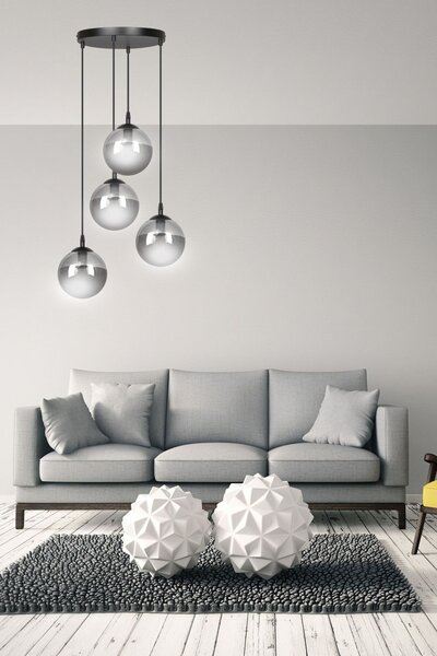 Emibig modern függeszték cosmo fekete grafit emi712/4prem