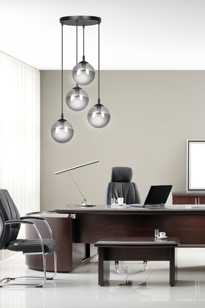 Emibig modern függeszték cosmo fekete grafit emi712/4prem