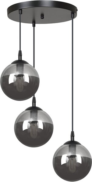 Emibig modern függeszték cosmo fekete grafit emi712/3prem