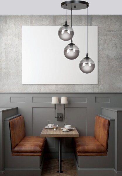 Emibig modern függeszték cosmo fekete grafit emi712/3prem