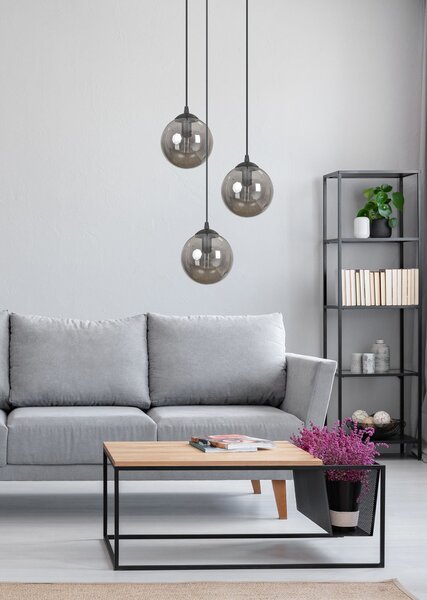 Emibig modern függeszték cosmo fekete grafit emi712/3