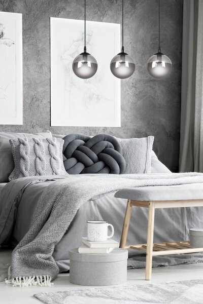 Emibig modern függeszték cosmo fekete grafit emi712/3