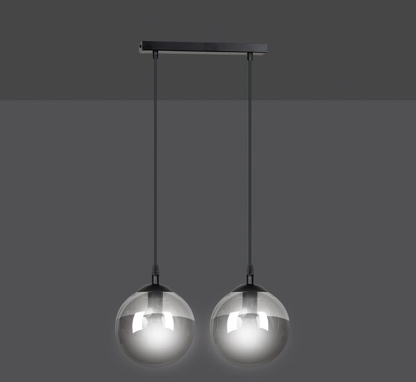 Emibig modern függeszték cosmo fekete grafit emi712/2