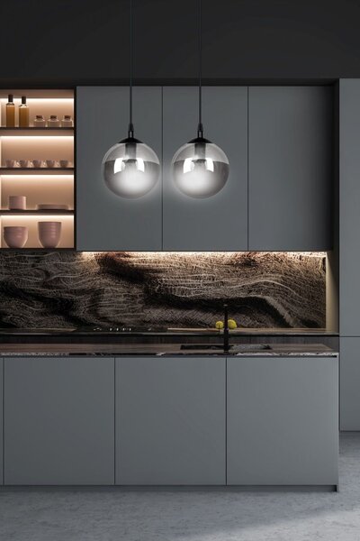 Emibig modern függeszték cosmo fekete grafit emi712/2