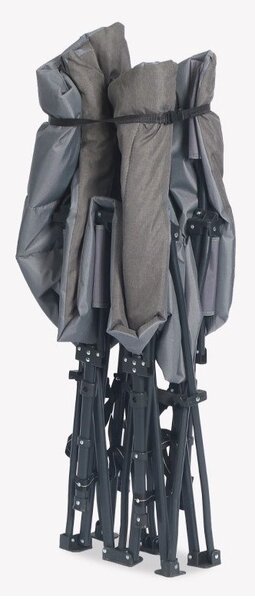 JAKS Szürke összecsukható nyugágy 187 x 68 cm