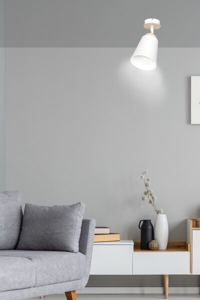 Emibig modern skandináv spot lámpa atlas fehér emi724/1