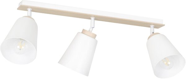 Emibig modern skandináv spot lámpa atlas fehér emi724/3