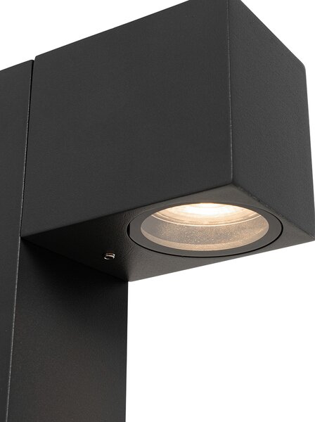 Ipari kültéri állólámpa sötétszürke 30 cm IP44 - Baleno