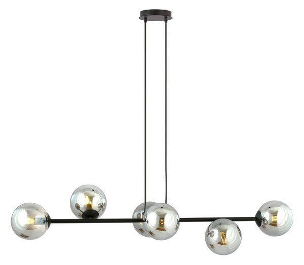 Emibig modern függeszték rossi fekete grafit emi875/6