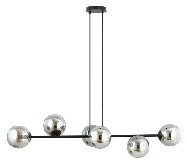 Emibig modern függeszték rossi fekete grafit emi875/6