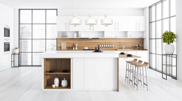 Emibig modern skandináv függeszték tuniso fehér emi583/3