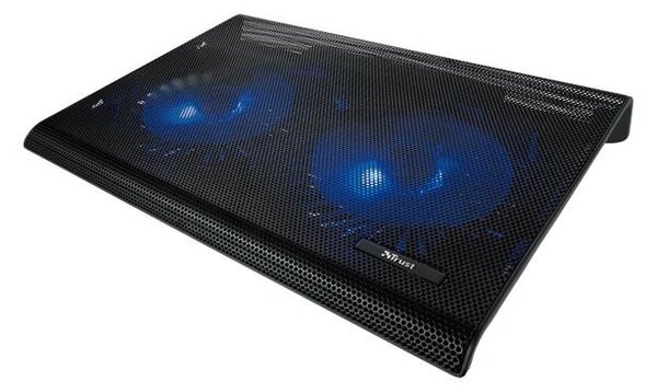 Notebook állvány, ventilátorral, USB, TRUST Azul (TR20104)