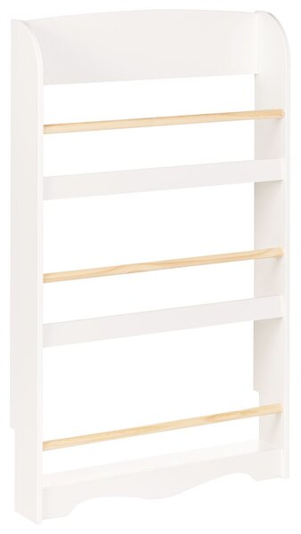 Fali könyvespolc LILOET 100 cm Fehér