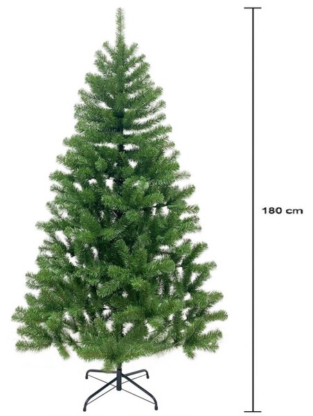 MagicHome Cleo műfenyő, 180cm, átmérő 98cm
