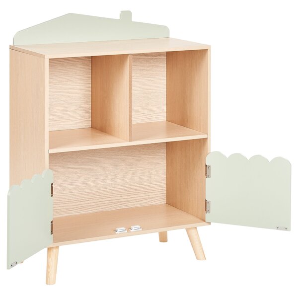 Polcrendszer LACKEY 86 cm Világoszöld