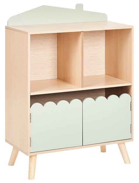 Polcrendszer LACKEY 86 cm Világoszöld