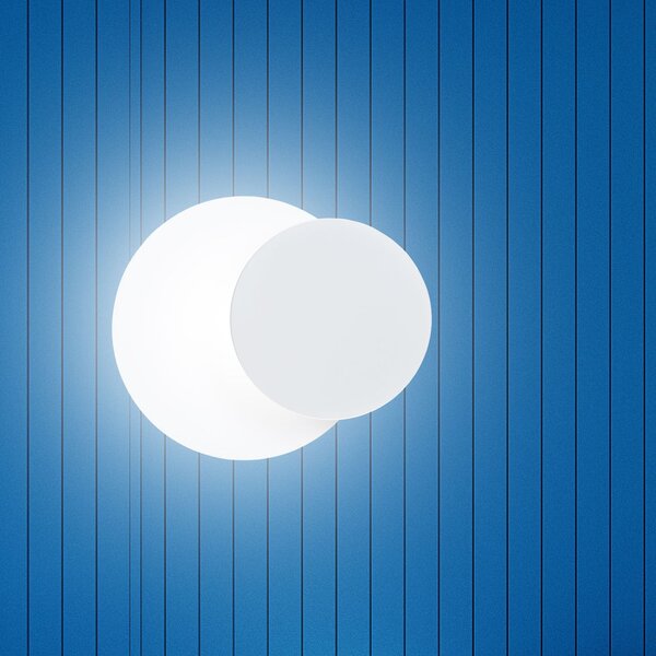 Emibig modern fali lámpa circle fehér emi972/1