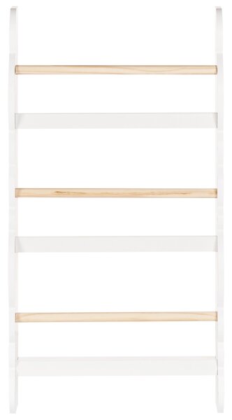 Fali könyvespolc RIGOLET 80 cm Fehér