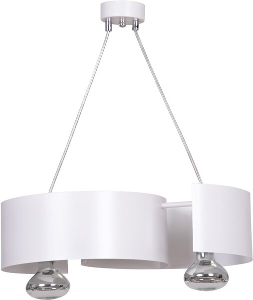 Emibig modern függeszték vixon fehér króm emi306/2