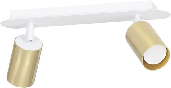 Emibig modern spot lámpa zen fehér arany emi623/2