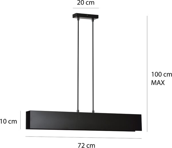 Emibig modern függeszték gentor fehér emi673/3