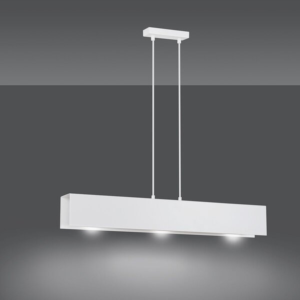 Emibig modern függeszték gentor fehér emi673/3