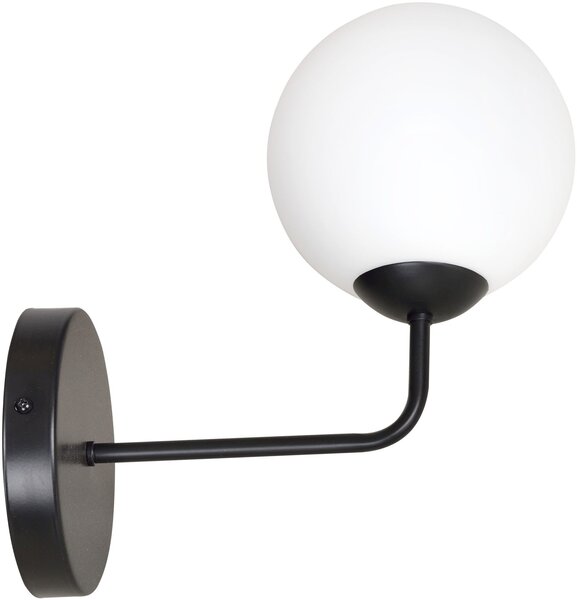 Emibig modern fali lámpa pregos fekete emi670/k1