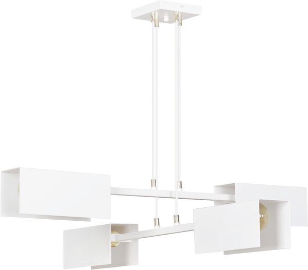 Emibig modern függeszték tolos fehér arany emi634/4