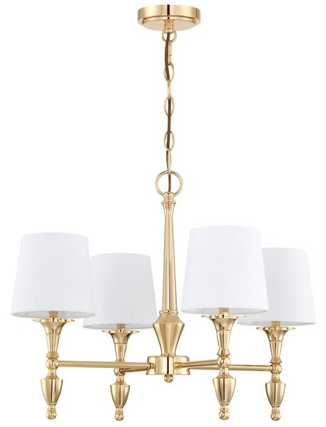 Cosmolight klasszikus csillár austin arany cosp04142au-wh